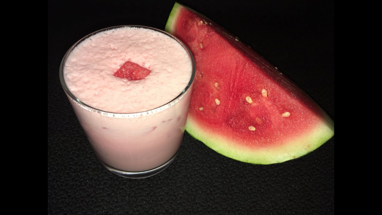 Watermelon Milkshake YouTube