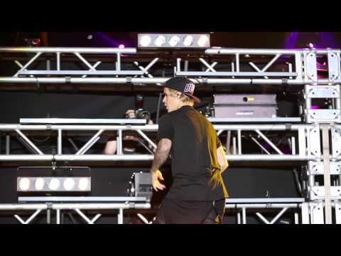 Justin Bieber At Ultra 2015 With Skrillex, Diplo - Jack U