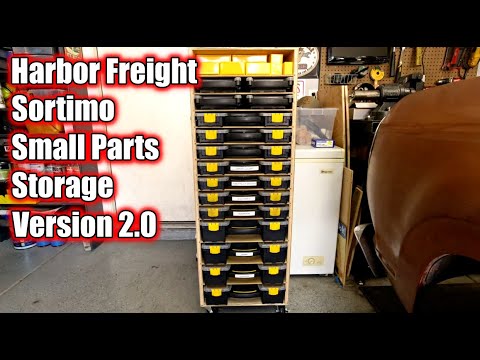 Harbor freight storage bin case organizer Clearance