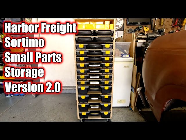 Harbor Freight Sortimo Storage Bin Small Parts Case Organizer - One Day  Build 