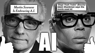 Famous Martin Scorsese is pushing AI while 'Stop! That! Train!' lies about using it Profile