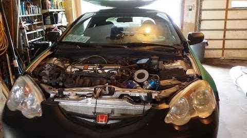 How to Remove a K20 from an RSX
