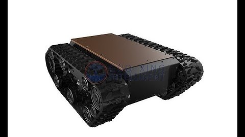 Intelligent crawler robot chassis platform 600T for patrol inspection and photograph#robotic