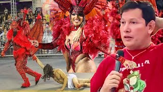 El Padre Luis Toro habla sobre la conexión aterradora 😱 entre el Carnaval de Brasil y el diablo