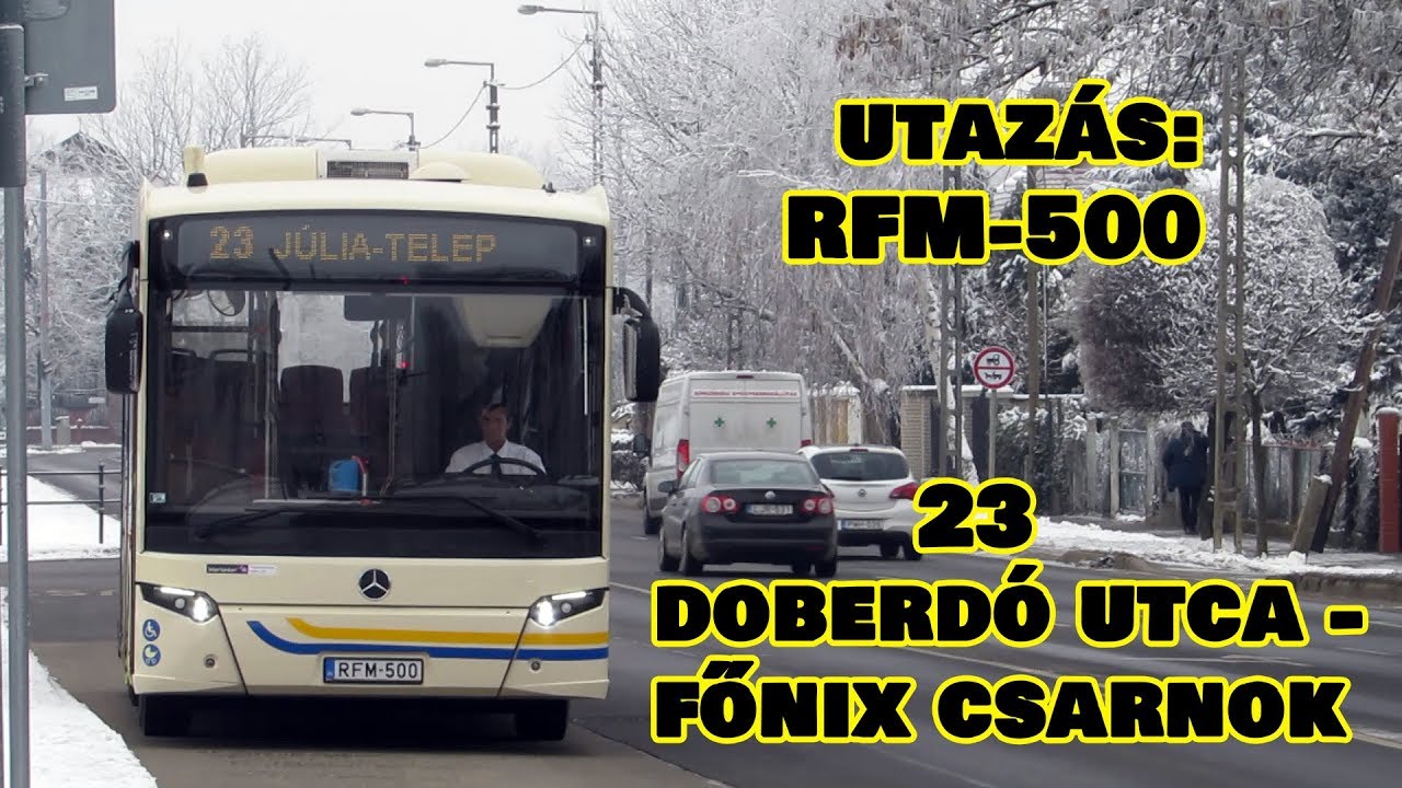 Utazás a Mercedes Reform 500LE típusú busszal