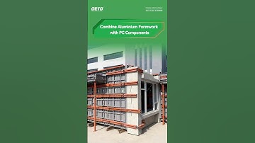 Combine Aluminium Formwork with PC Components