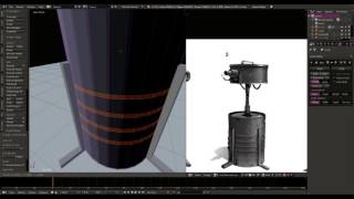 Rust Flamethrower Concept Art Turned 3D