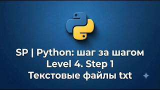 SP | Python: шаг за шагом | Level 4. Step 1 | Текстовые файлы txt | Решение screenshot 5