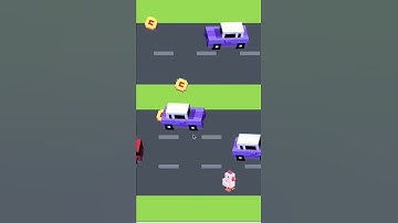 CROSSY ROAD really fun game on Scratch #shorts