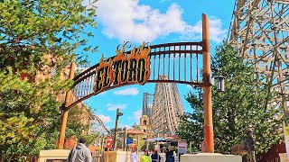 Six Flags Great Adventure 2024 Spring Walking Tour in 4K  Jackson, New Jersey