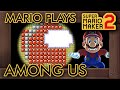 Super Mario Maker 2 - Mario Plays Among Us