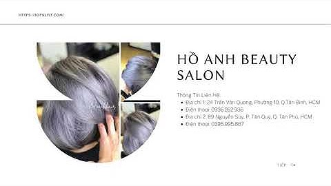 Top 7 Tiệm Cắt Tóc Lâu Đời Nổi Tiếng, Giá Rẻ Ở TP Hồ Chí Minh