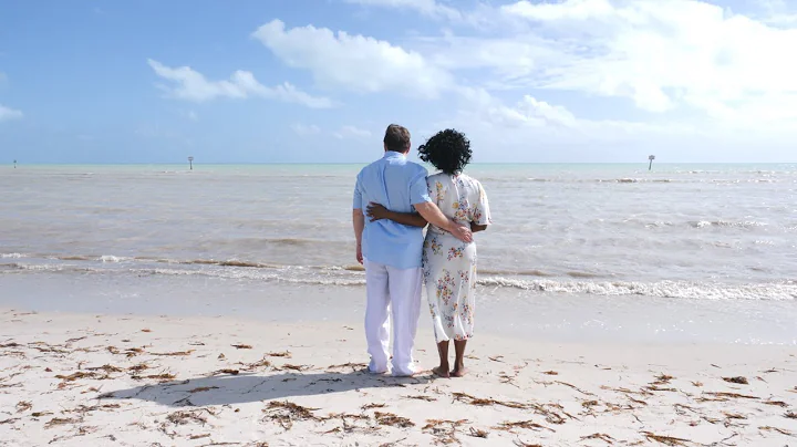 Elopement on Smathers Beach // Key West FL // Chan...