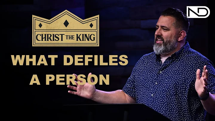 What Defiles a Person - Matthew 14:22-15:1-20 - Mike Sorcinelli