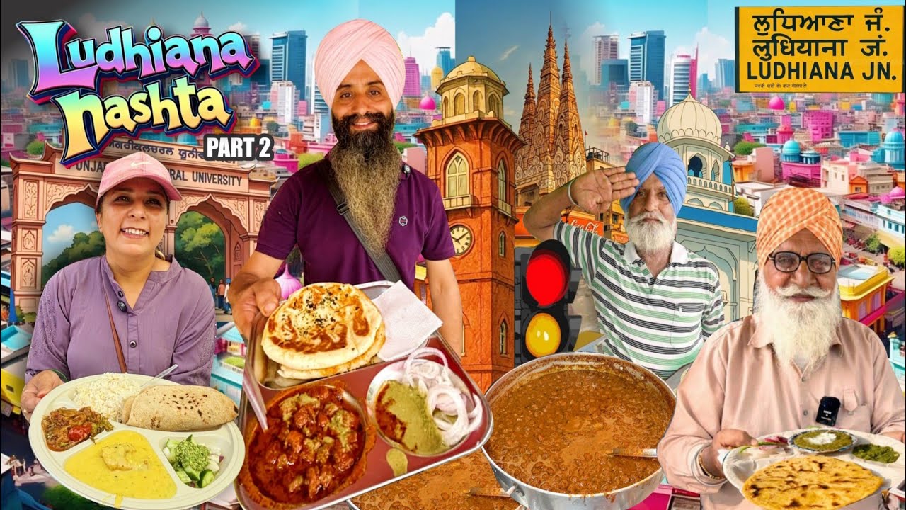Top Must Try Food in Ludhiana | Famous Punjabi Nashta | Street Food India Tour Part 2