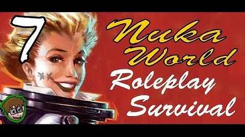 Fallout 4 Roleplay Survival Nuka World Raider Build: Interstellar Theater Ep 7