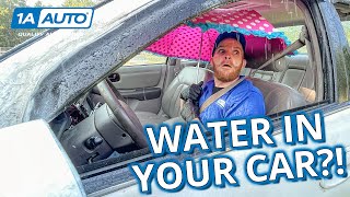 Wet Interior in Your Car or Truck? How to Find Leaks and Clean Them Up!