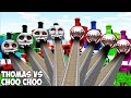 SECRET TRAIN THOMAS AND FRIENDS vs RAINBOW CHOO CHOO CHARLES in Minecraft Coffin meme