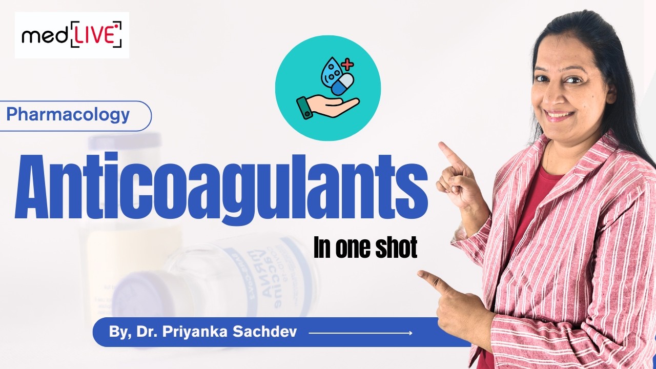 Anticoagulants Pharmacology: Heparin, Warfarin & DOACs | Complete Lecture