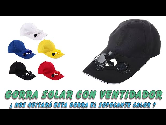 Gorra Solar con Ventilador : ¿ Funciona ? 