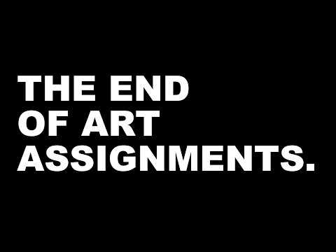 The End Of Art Assignments. | The Art Assignment | Pbs Digital Studios