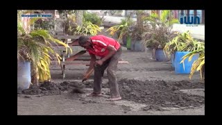 Svg Pm Team Embled To Address Ashfall From La Soufrière Volcano
