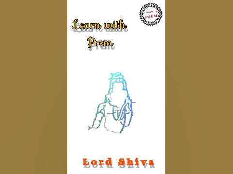 Mahadev Art python turtle 💡💡with source code #python #youtube #shorts ...
