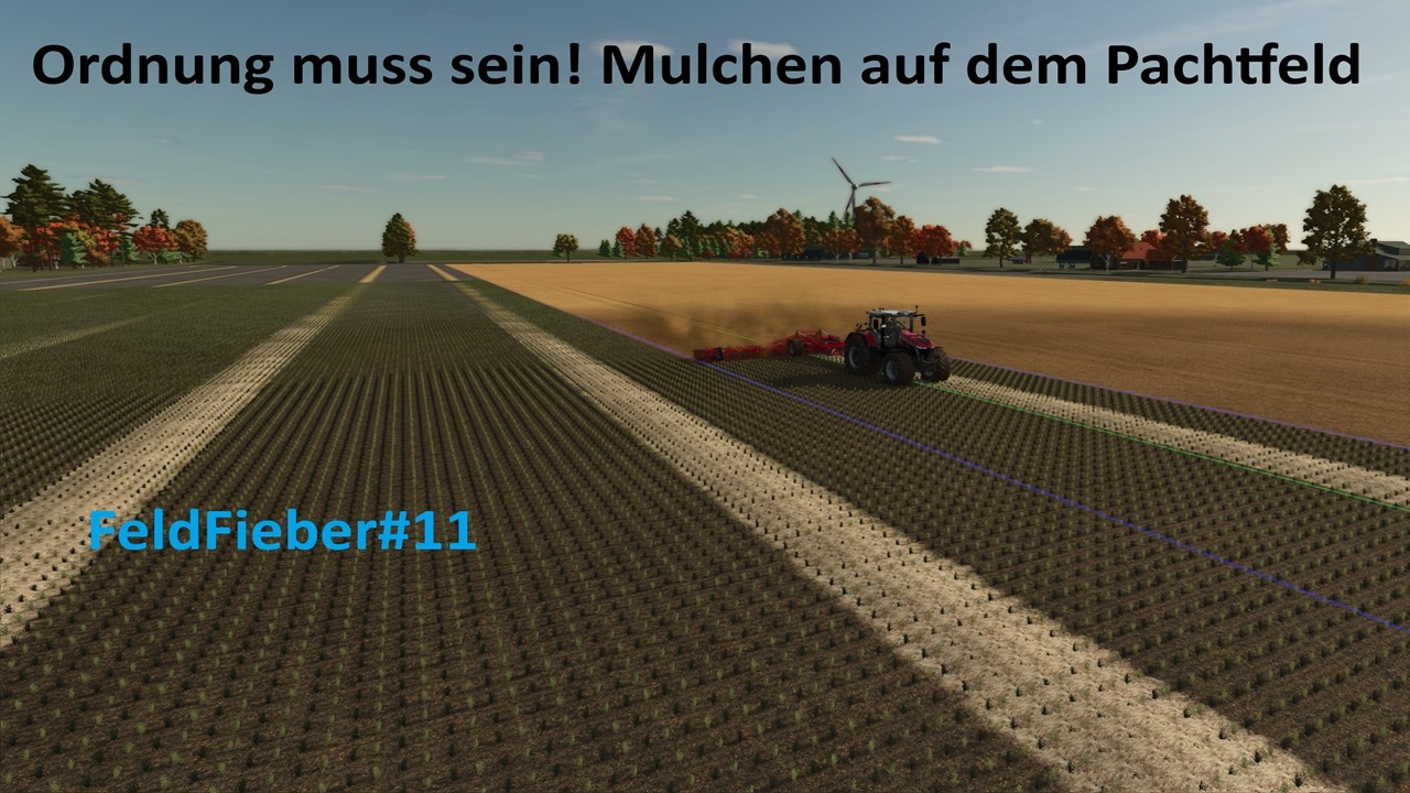 LS25 FeldFieber #11 – Ordnung muss sein! Mulchen auf dem Pachtfeld