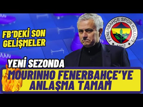 Fenerbahçe'ye Dünya Markası Teknik Adam Jose Mourinho.