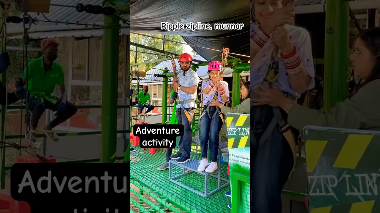 Ripple zipline | Munnar 