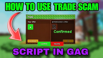 [🧊] HOW TO USE TRADE SCAM 🌟 SCRIPT IN GROW A GARDEN 🌊 | ROBLOX FORCE ACCEPT (NON PATCHED) | OP 🔥