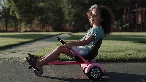 Hoverboard Seat Attachment, Go Kart Conversion Kit, Fits 6.5