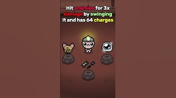 Hatty School "Notched Axe" Synergies/Showcase in Tboi #shorts #isaac #tboi #repentance #showcase