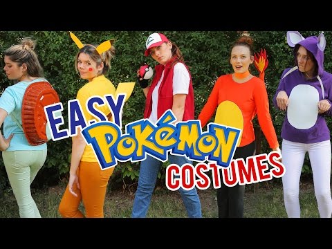 LAST MINUTE POKEMON HALLOWEEN COSTUMES