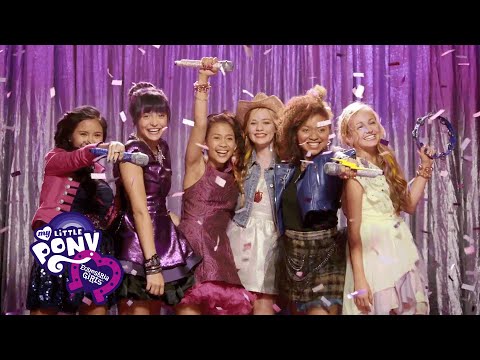 Equestria Girls - 'Rainbow Rocks' Rainbooms Remix (Sing Along)