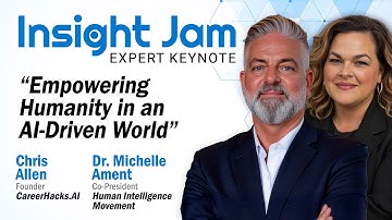 🔵 Empowering Humanity in an AI-Driven World | Keynote with Dr. Michelle Ament & Chris Allen