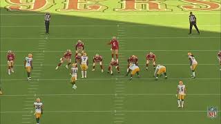 Trey Lance goes deep to Danny Gray (All-22) 49ers-Packers