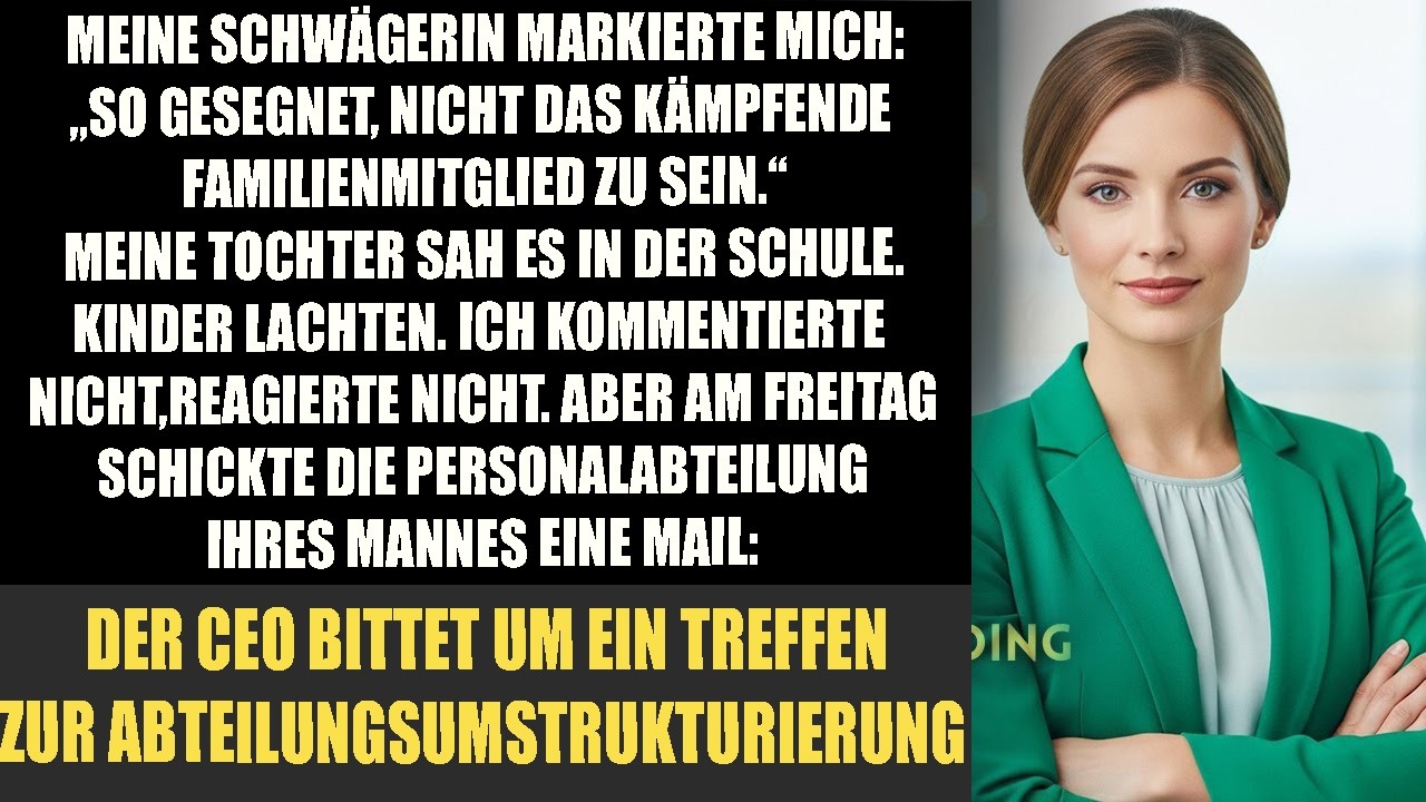 Schwägerin prahlt, nicht „die Arme“ zu sein – dabei kommt sein Gehalt direkt aus meiner Firma.