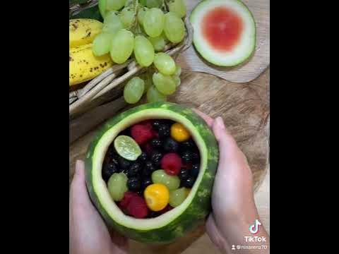 ЯГОДНЫЙ АРБУЗИК 🍉🍇🍓🫐ДЕСЕРТ - YouTube
