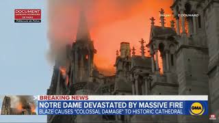 the hell fires of Notre Dame