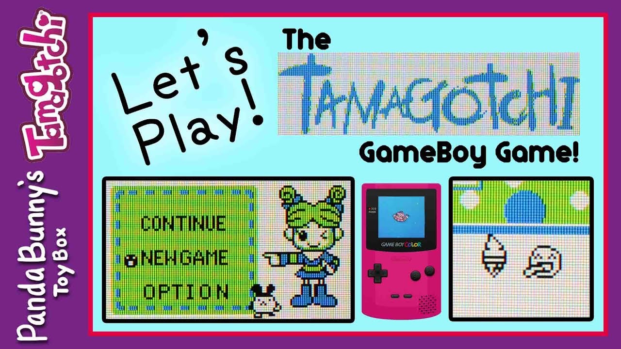 Let's Play! The Tamagotchi GameBoy Game | PandaBunny - YouTube