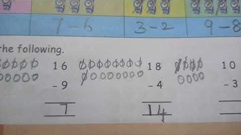 2nd std Maths 1st term 2.7 Subtraction part 1 pg no 33,34,35