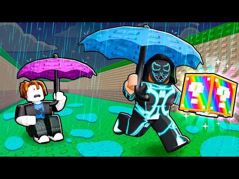 ROBLOX ESCAPE RAIN FOR LUCKY BLOCKS!