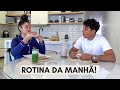 NOSSA ROTINA DA MANHÃ COMO CASAL NA REAL!