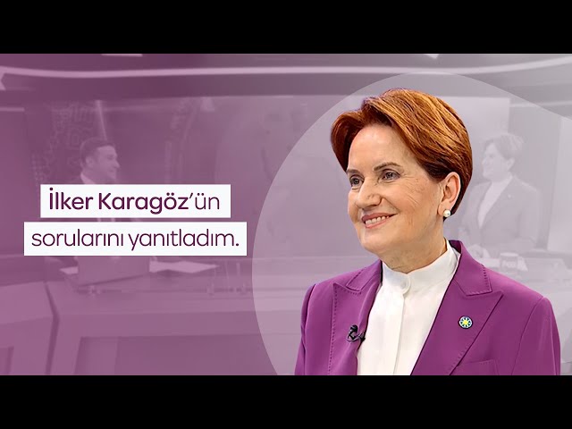 İlker Karagöz’ün sorularını yanıtladım… | ‘’Tayyip Bey’i sandıkta indirmek istiyoruz.’’