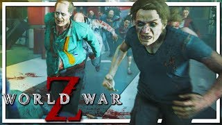 World War Z Gameplay Part 4 | Zombie Hordes on Rooftops (Full Game Walkthrough) screenshot 5