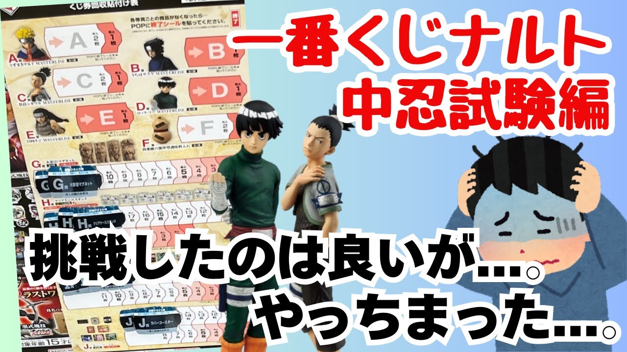 ナルト一番くじ　開封品 NT開封】一番くじナルト疾風伝 繋がる思い！開封レビュー