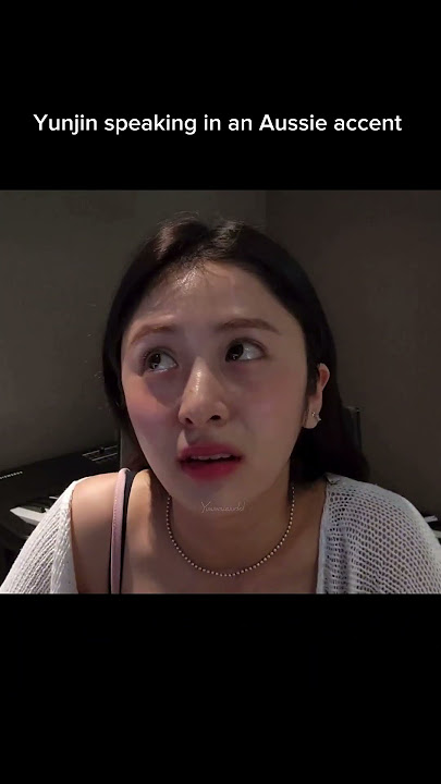 Yunjin speaking in an Aussie accent (ft. Hanni) #lesserafim #newjeans #kpop #yunjin #hanni