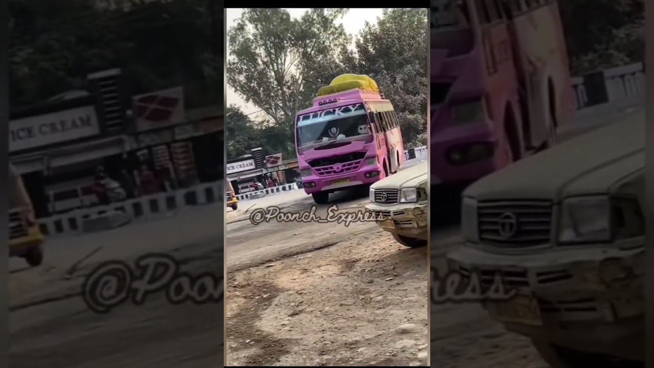 mendhar to jammu super fast bus 🦅💥🛣️