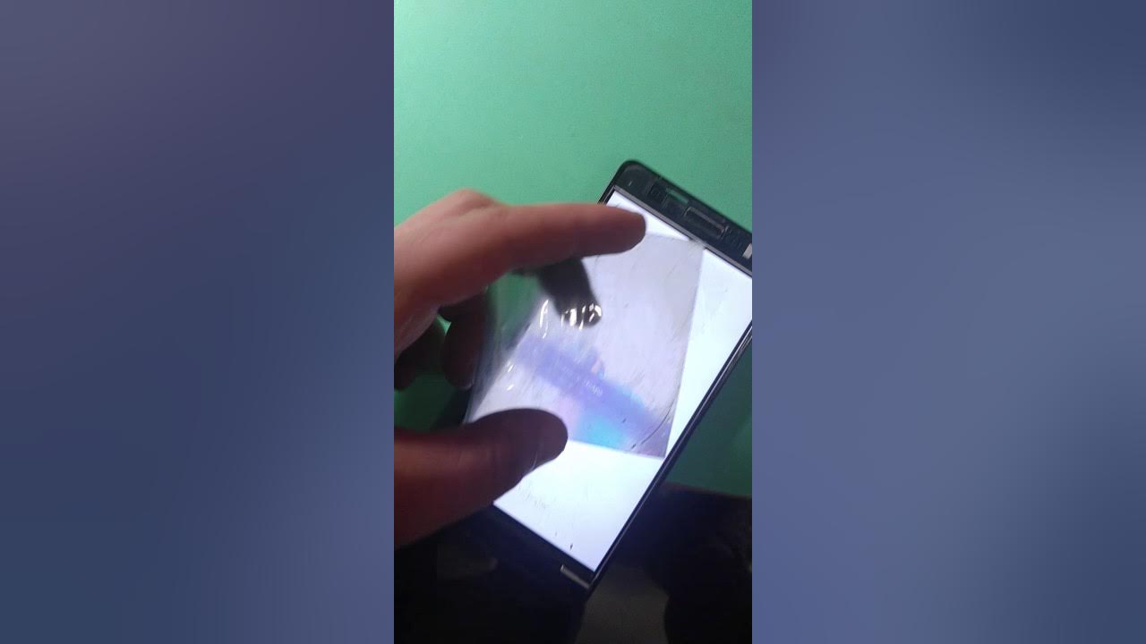 Как правильно снять пленку монитора